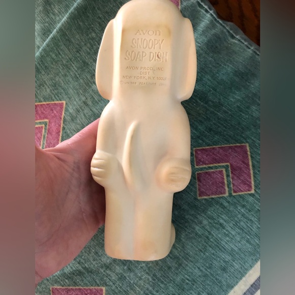 Vintage 1950 Avon Snoopy Soap Dish - Picture 7 of 9